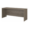 72" Modern Credenza Office Desk in Modern Hickory