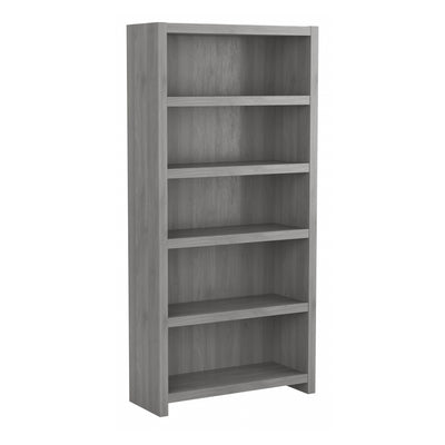 32" Premium Modern Bookcase in Modern Gray