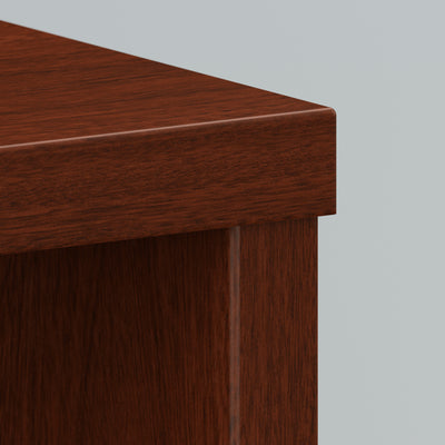 72" Narrow Executive Desk in Mahogany