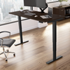 72" Modern Adjustable Standing Office Desk in Mocha Cherry