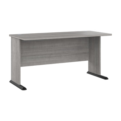 60" Modern Office Desk in Platinum Gray