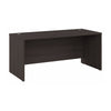 66" Modern Office Desk with Privacy Panel in Storm Gray