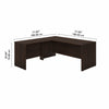 Black Walnut 72" x 72" L-Shaped Modern Office Desk