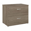 36" Pre-Assembled Modern Lateral File Cabinet in Modern Hickory