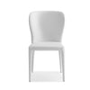 Sleek Leatherette White Office Chair by Whiteline (Set of 2)