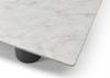 108" Contemporary White Marble Conference Table by Whiteline