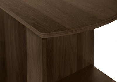 Walnut 47" L-Shaped Computer Desk with Storage