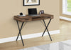 Brown 42" Trestle Workstation with Storage