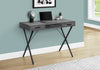 Charcoal 42" Trestle Workstation with Storage