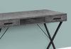 Charcoal 42" Trestle Workstation with Storage