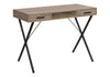 Dark Taupe 42" Trestle Workstation with Storage