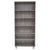 31.5" x 71.5" Modern Grey Bookcase with Steel Adjustable Legs