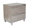 31.5" x 28.9" Modern Grey Lateral Filing Cabinet