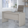 60" Modern Narrow Office Desk in Gray Sand