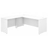 White 72" x 72" L-Shaped Modern Reversible Office Desk