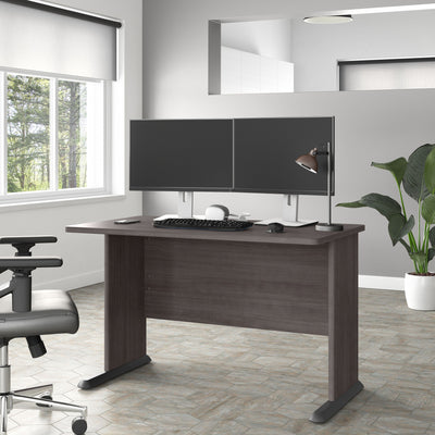 48" Modern Office Desk in Storm Gray