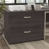 36" Pre-Assembled Modern Lateral File Cabinet in Storm Gray