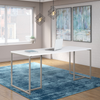 72" Modern Table Office Desk in White