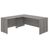 Platinum Gray 72" x 72" L-Shaped Modern Office Desk