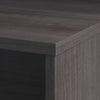 72" Modern Executive Breakfront Office Desk in Storm Gray