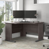 48" Modern Corner Office Desk in Storm Gray