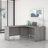 Platinum Gray 60" x 72" Reversible L-shaped Desk