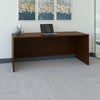 72" Mocha Cherry Executive Desk