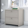 30" Lateral Modern File Cabinet in Gray Sand Finish