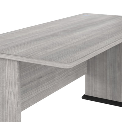 60" Modern Office Desk in Platinum Gray