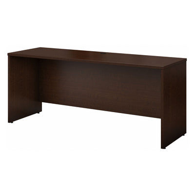 72" Minimalistic Office Desk in Mocha Cherry