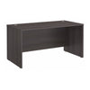 60" Modern Office Desk with Privacy Panel in Storm Gray