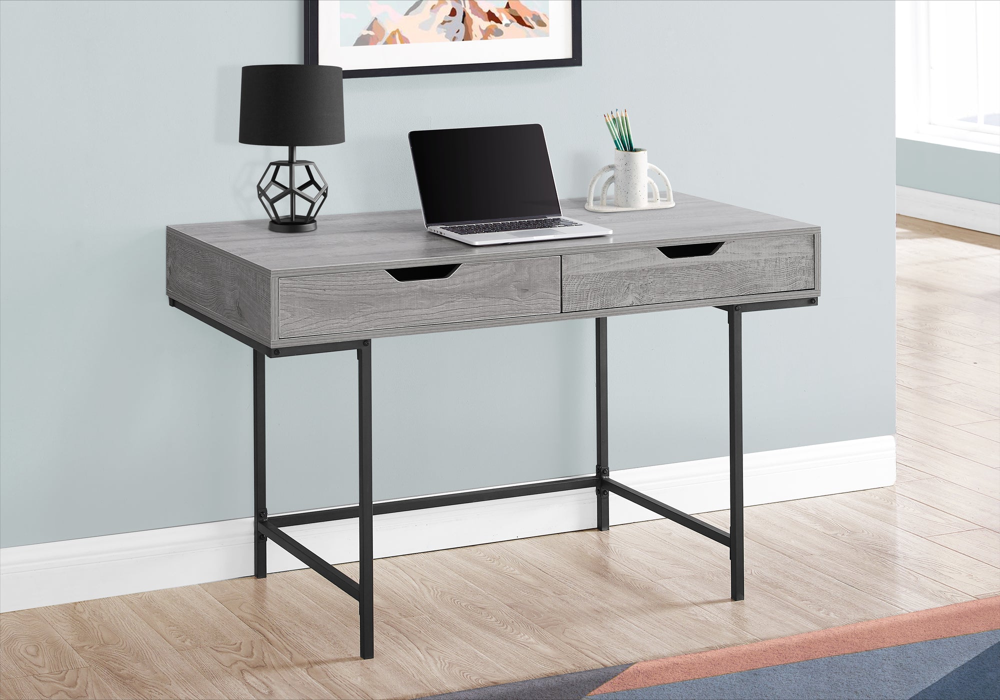 Contemporary Office Desk Essential Double